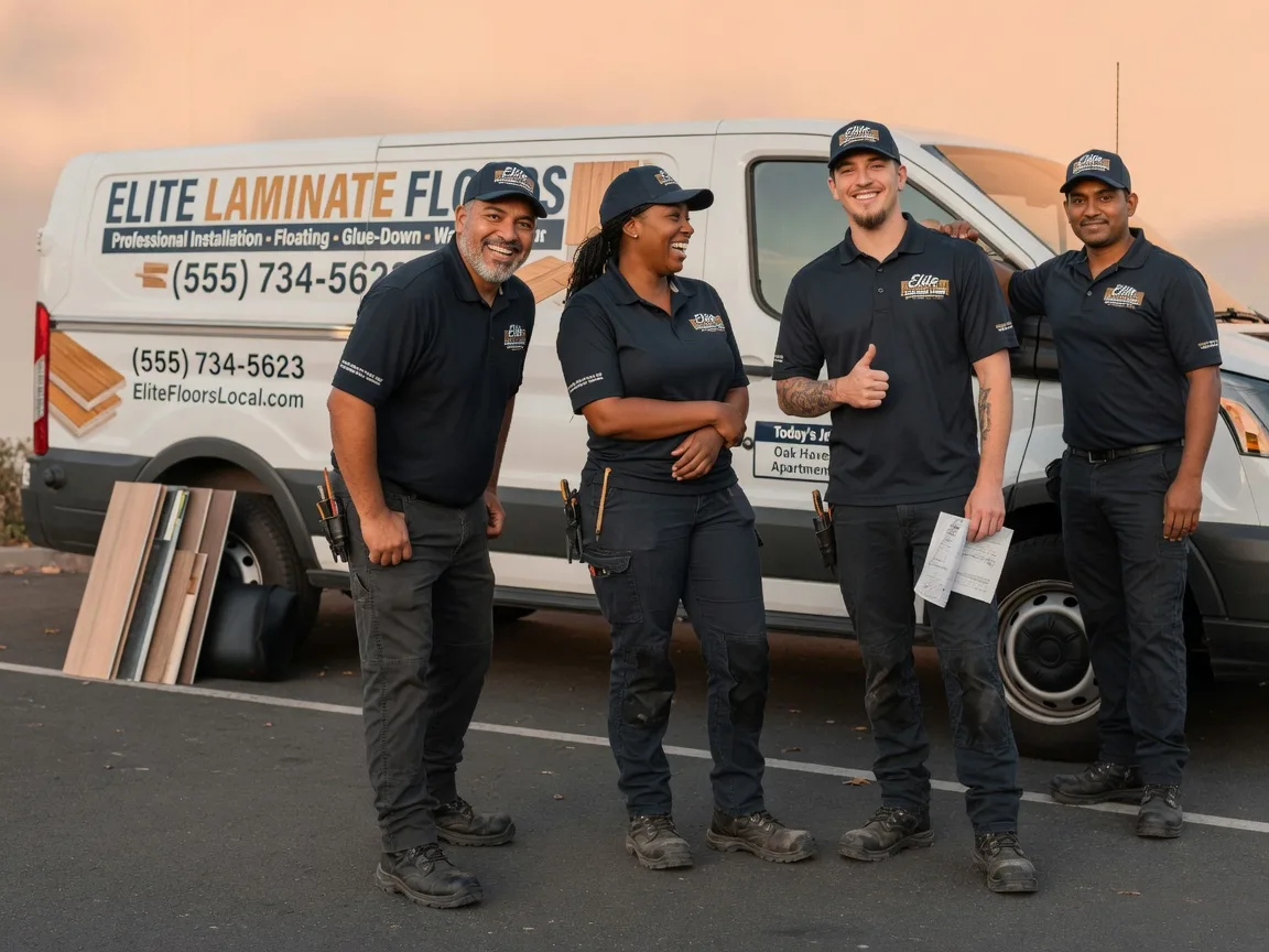 Laminate flooring installation company in Gresham, WI